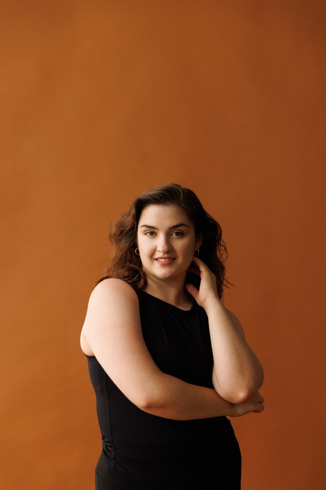 Carolyn Rupp headshot in a black top